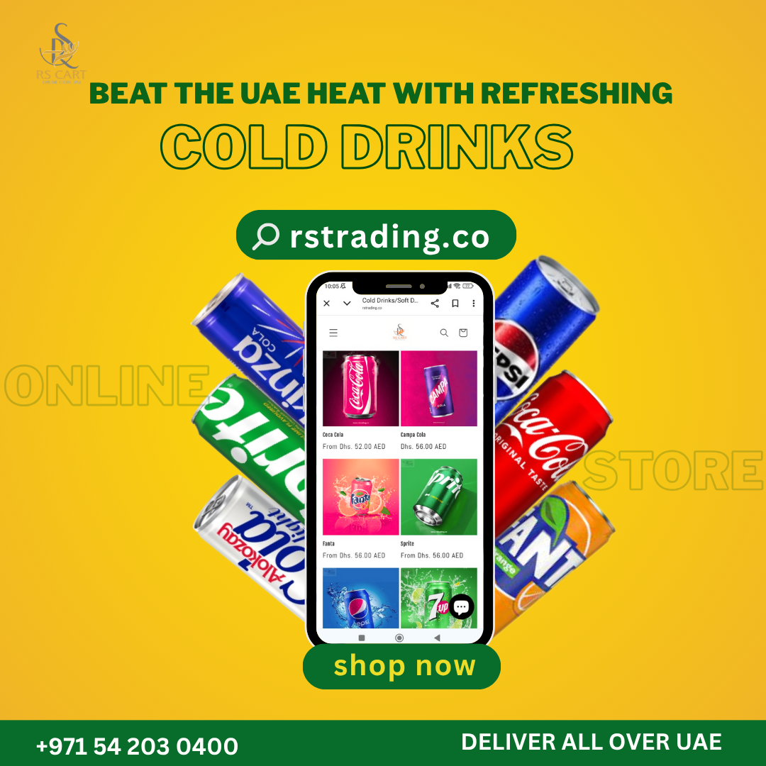 Cold Drinks from RS Trading Cart – UAE’s Trusted Online Supermarket