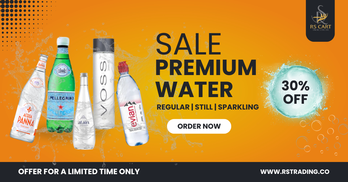 BUY PREMIUM WATER, STILL, MINERAL AND SPARKLING WATER IN DUBAI, ABUDHABI, ONLINE GROCERY STORE