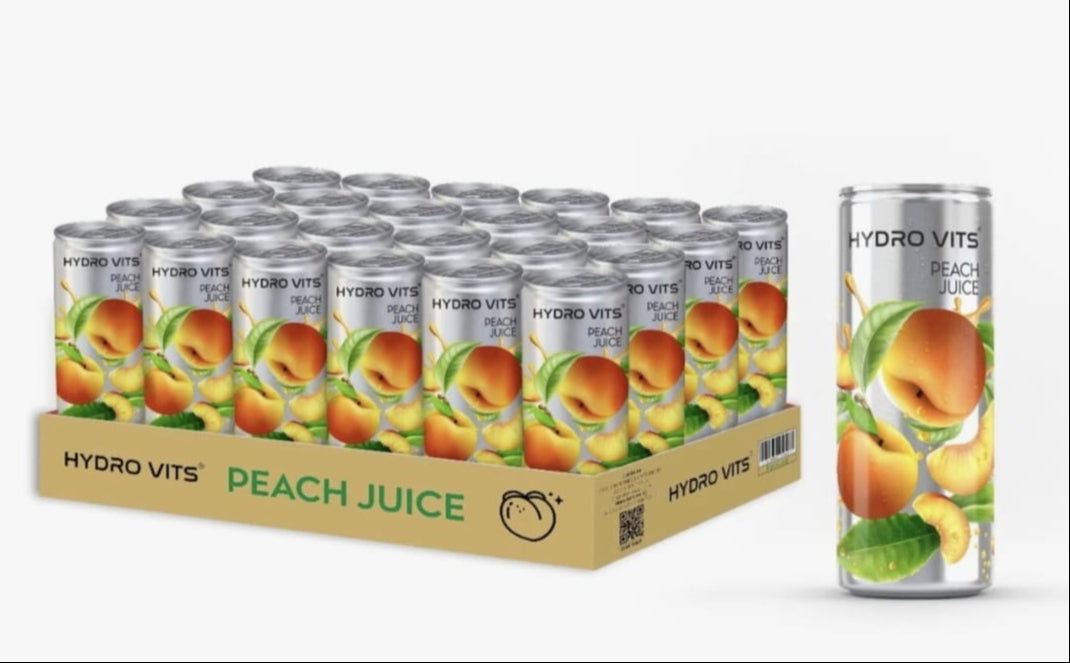 HYDRO VITS PEACH JUICE 24 x 320ml in UAE,DUBAI
