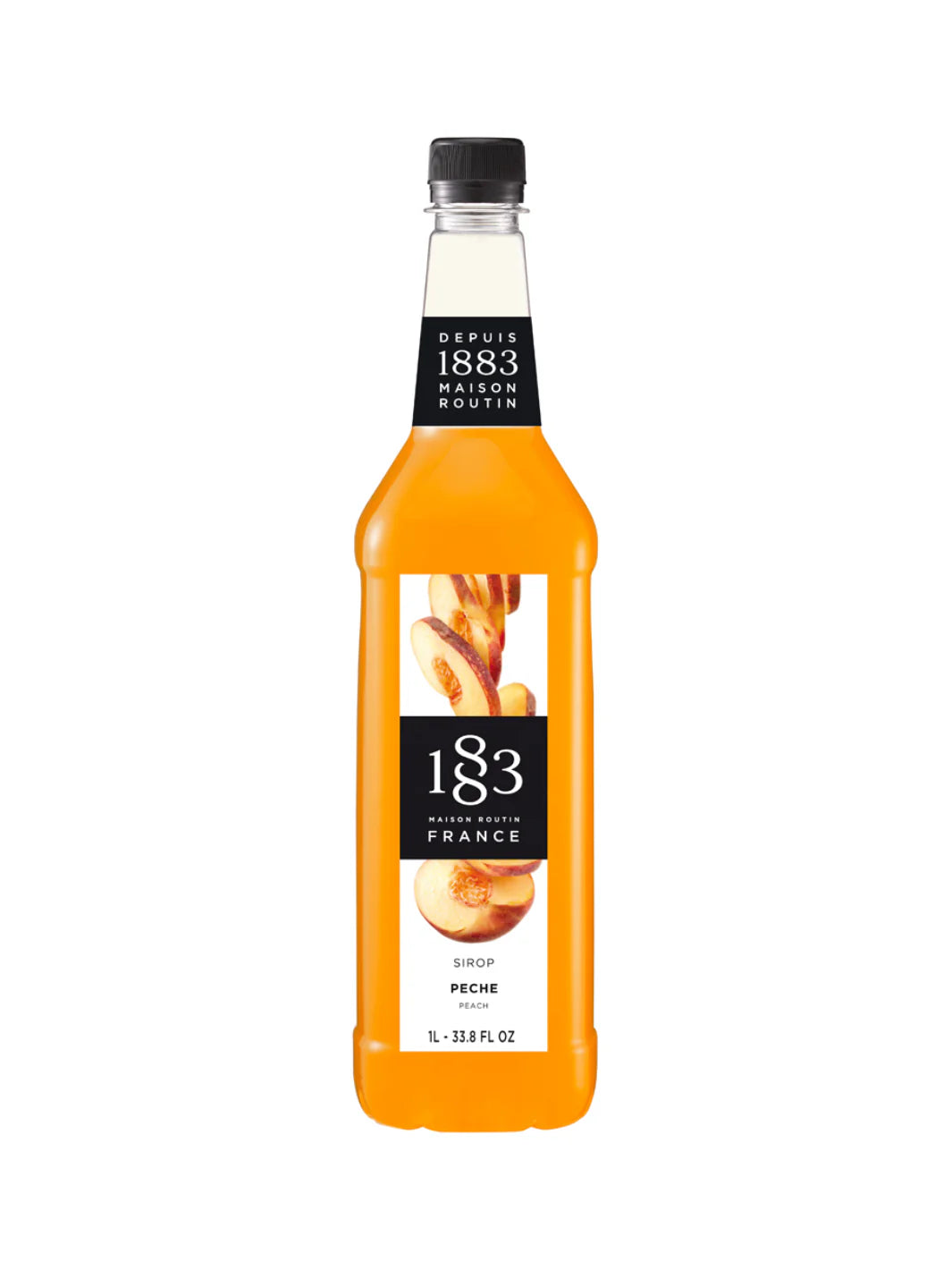 1883 Peach Syrup 1ltr