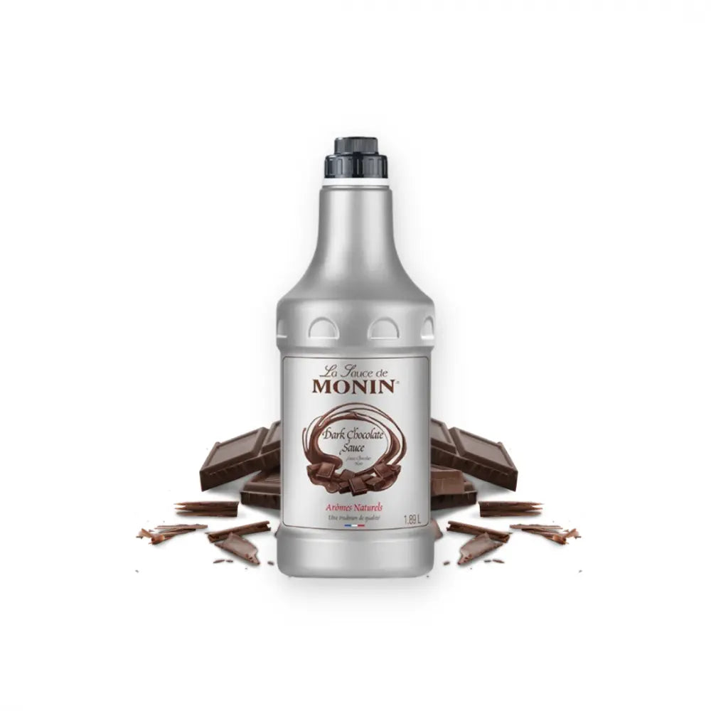 Monin Dark Chocolate Sauce, 1.89 Litre