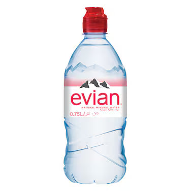 Evian Sports Cap 4 x 750ml