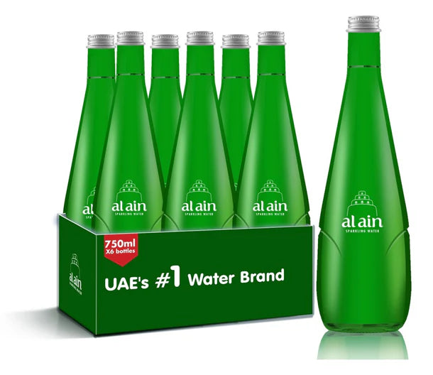 Al Ain Sparkling 750ml X 12 Glass