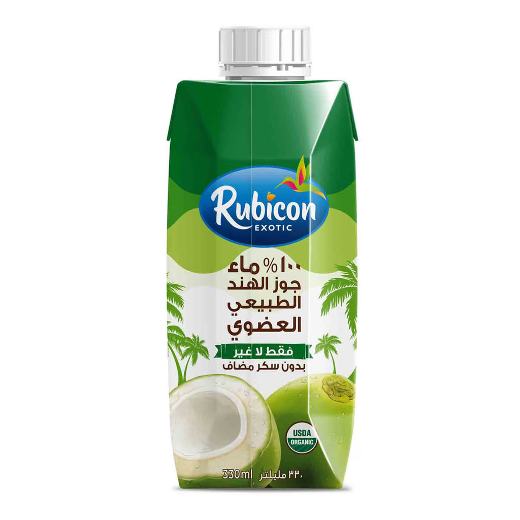 Rubicon Organic Coconut Water 330 mlx12