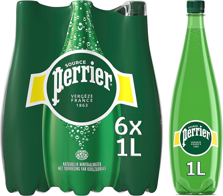 Perrier Sparkling Water Pet Bottle -6 X 1 L
