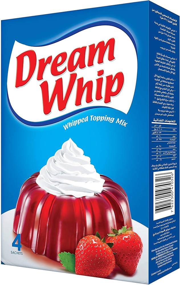 BUY DREAM WHIPPING TOP MIX 12x144g SACHET IN DUBAI | UAE