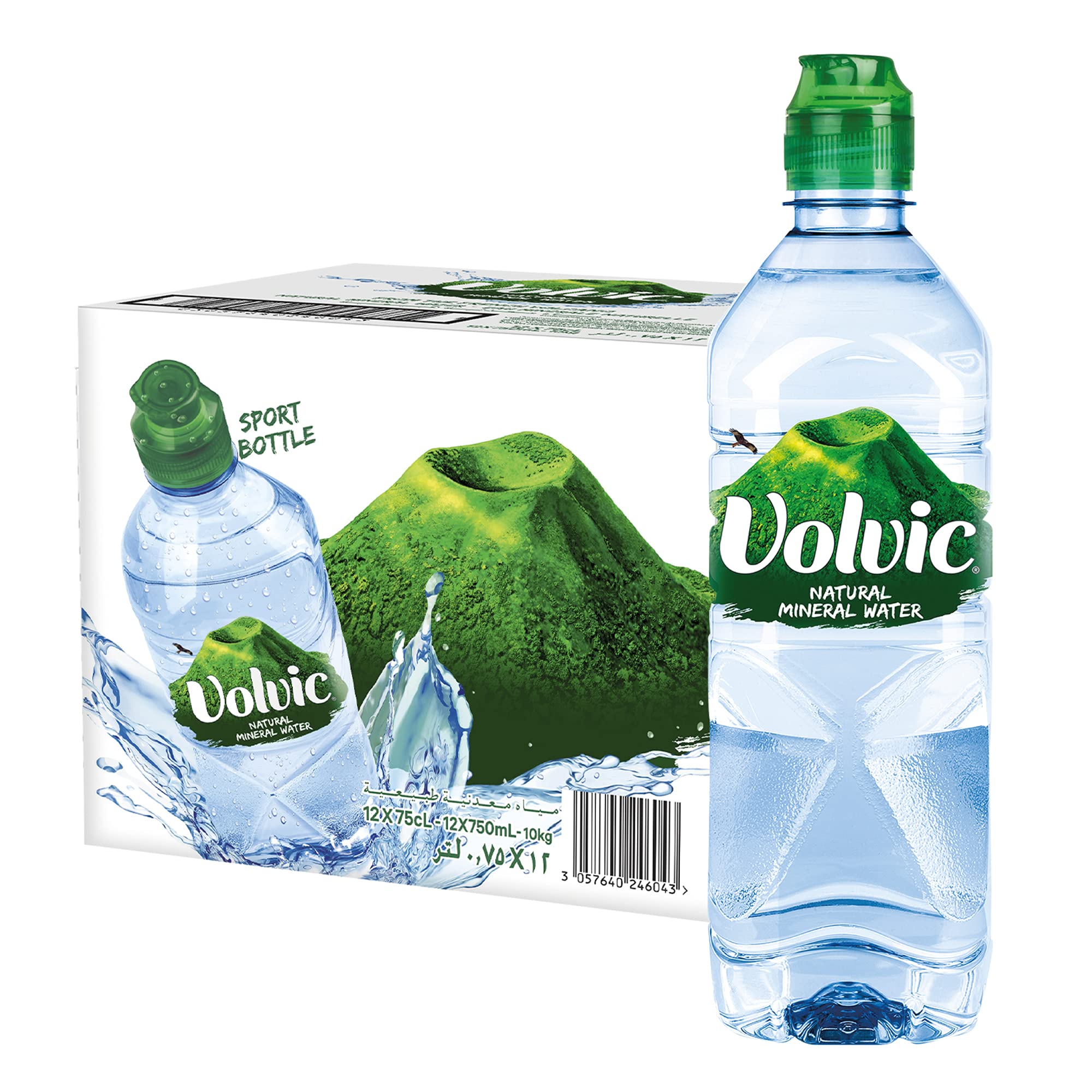 Volvic Sports cap 750ml*12