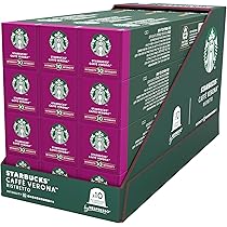 Starbucks by Nespresso Capsules 10cap. x12Pack
