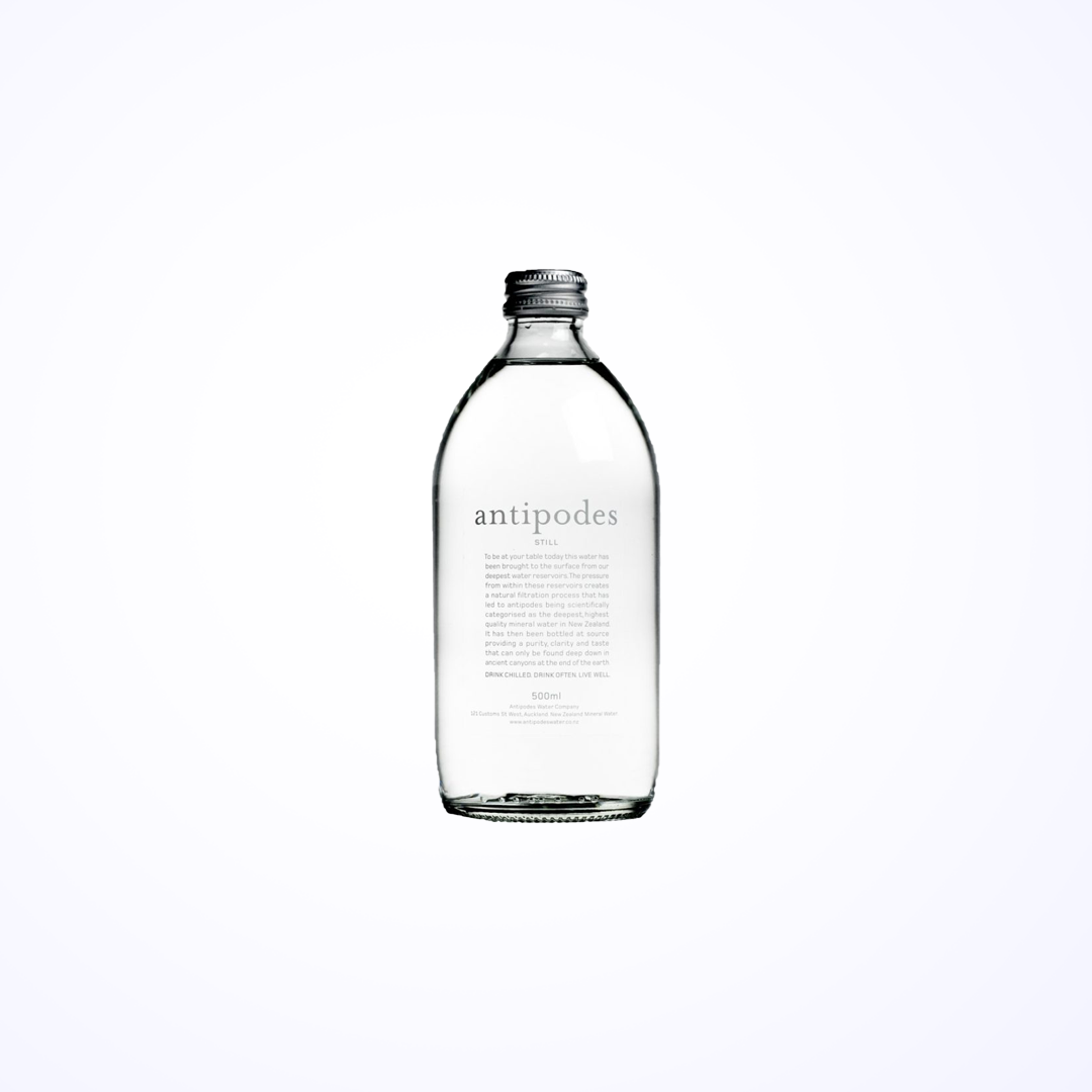 &nbsp;Antipodes Still Water 500ml x 24 glass