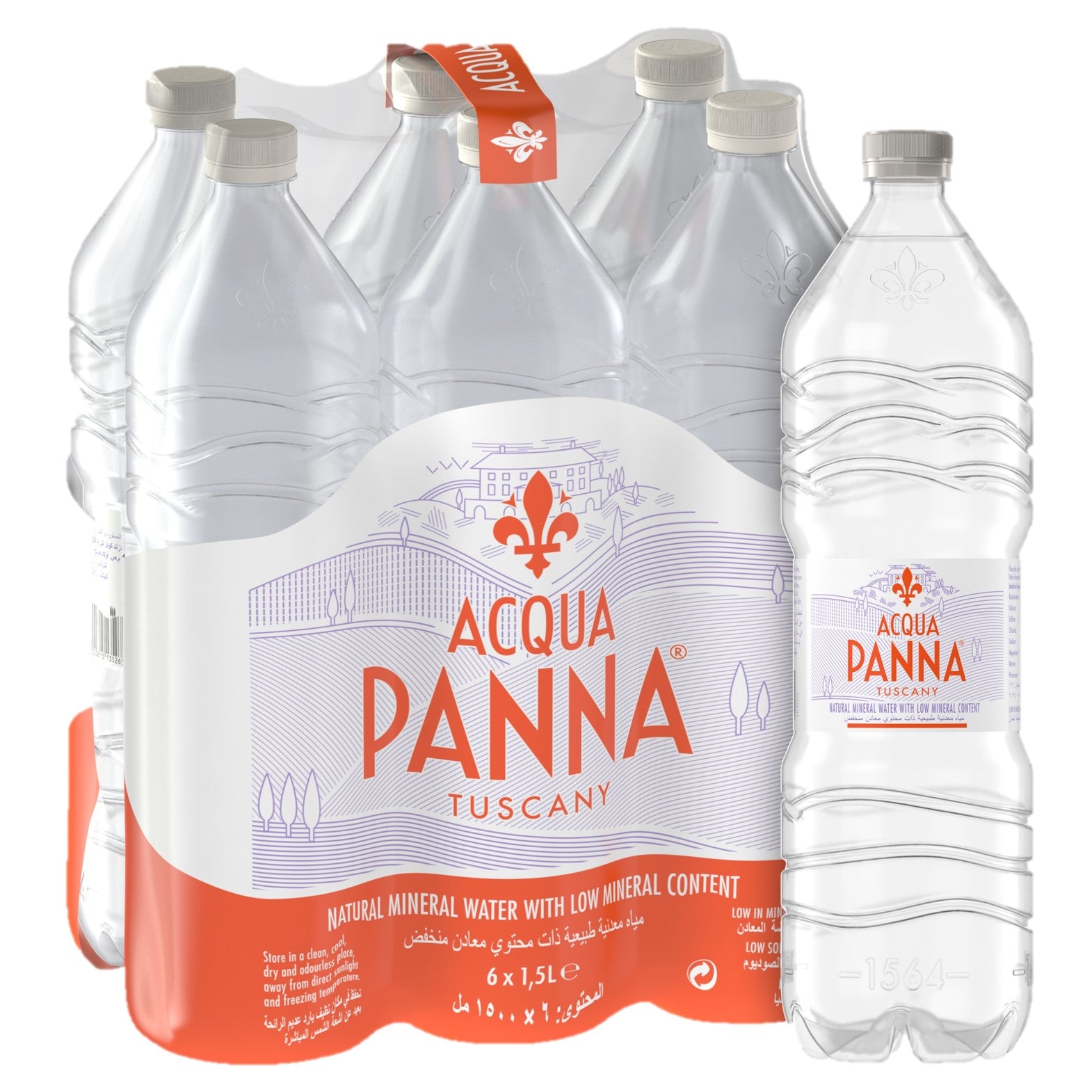 Acqua Panna 1.5LTR x 12 PET