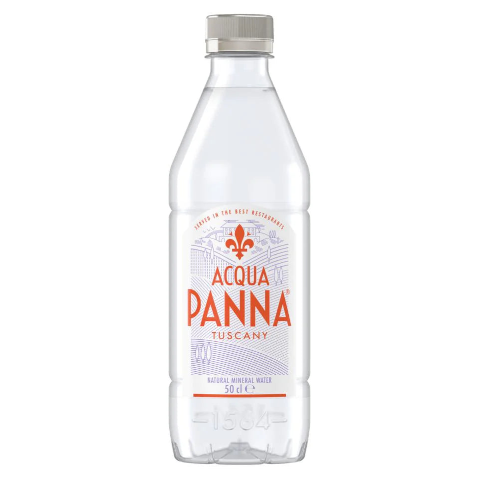 Acqua Panna Natural Mineral Water 500ml Pack of 24 PLASTIC
