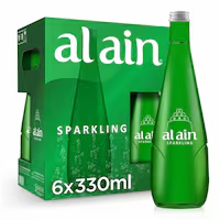 Al Ain Sparkling Water 330ml X 24 Glass in uae, dubai - rstrading cart