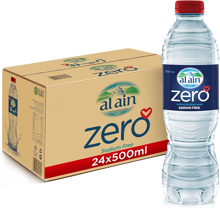 Al Ain Zero Sodium free-500 ml x 24