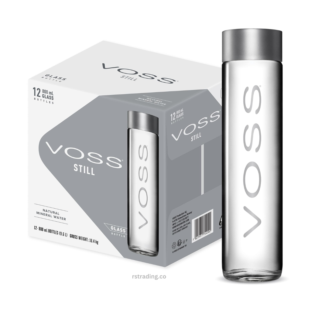 BUY VOSS STILL WATER 800ml x 12 GLASS IN DUBAI | BEST PRICE