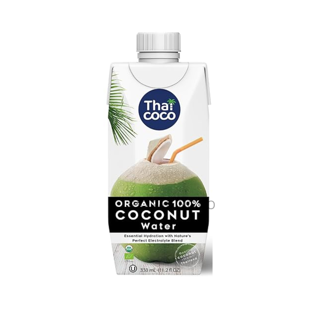 Thai Coco Organic Coconut Water 12 x 330 ml