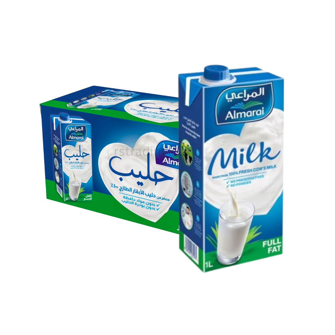 Almarai Long Life Full Fat Milk 1 Lt x 12