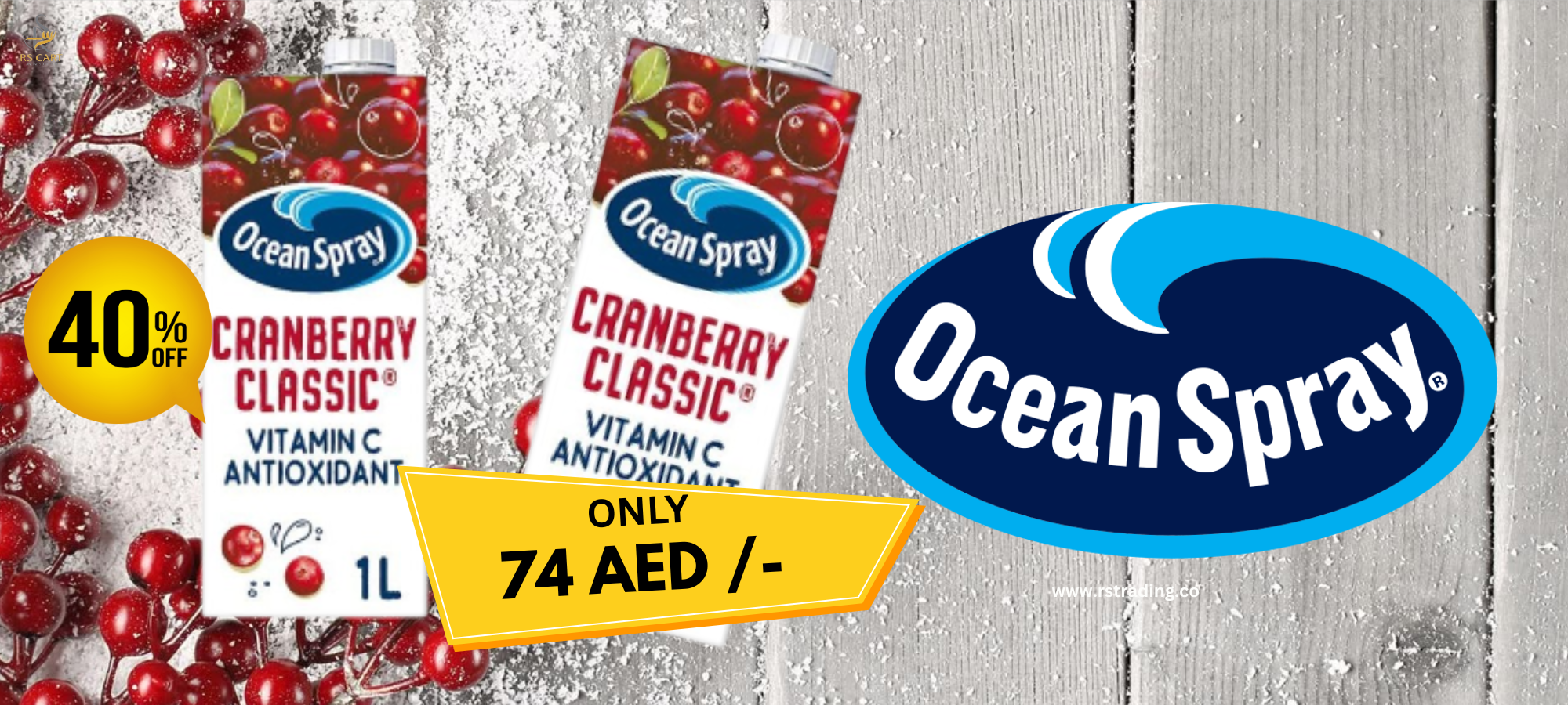 OCEANSPRAY CRANBERRY JUICE 1 LITRE AVAILABLE IN UAE,DUBAI,ABUDHABI