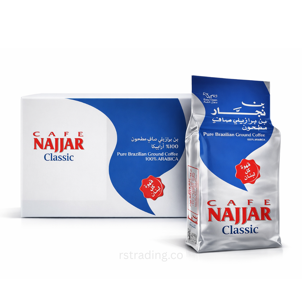 CAFE NAJJAR CLASSIC 200gx20 GROUND COFFEE | DUBAI, UAE | BEST PRICE