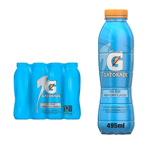 Gatorade Cool Blue Raspberry 495 ml x 12 PET