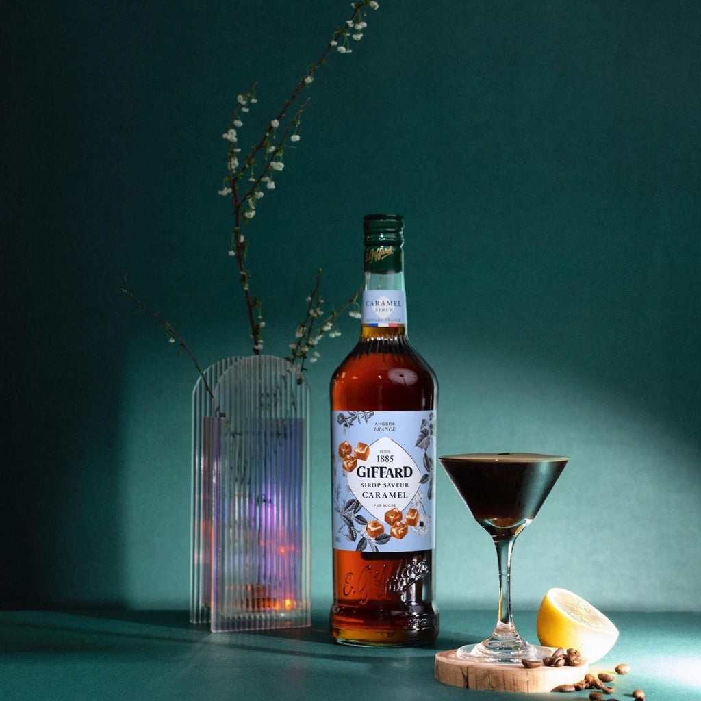 Giffard Caramel Syrup 1Li n dubai t rs trading cart