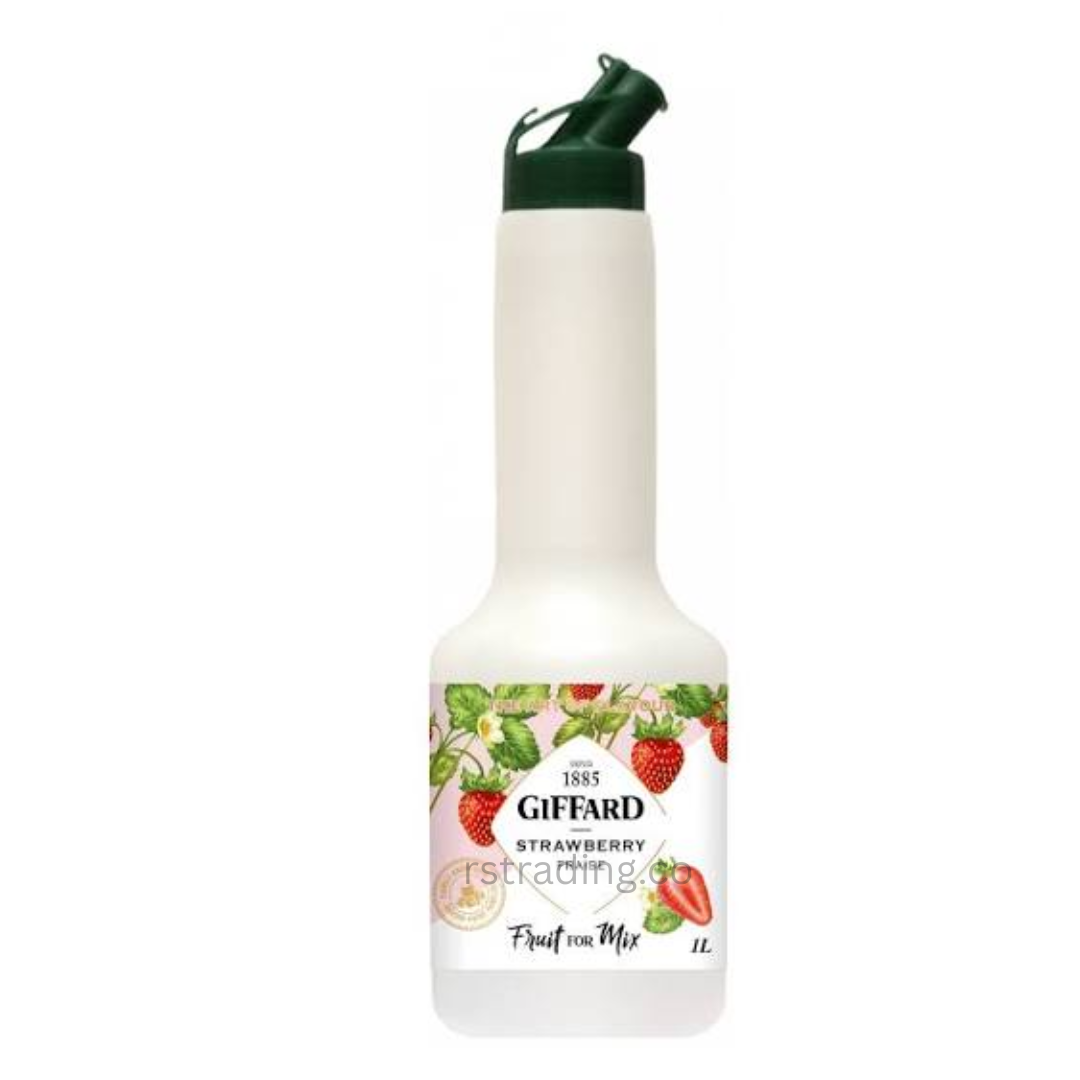Giffard Strawberry Fruit Puree Mix 1L