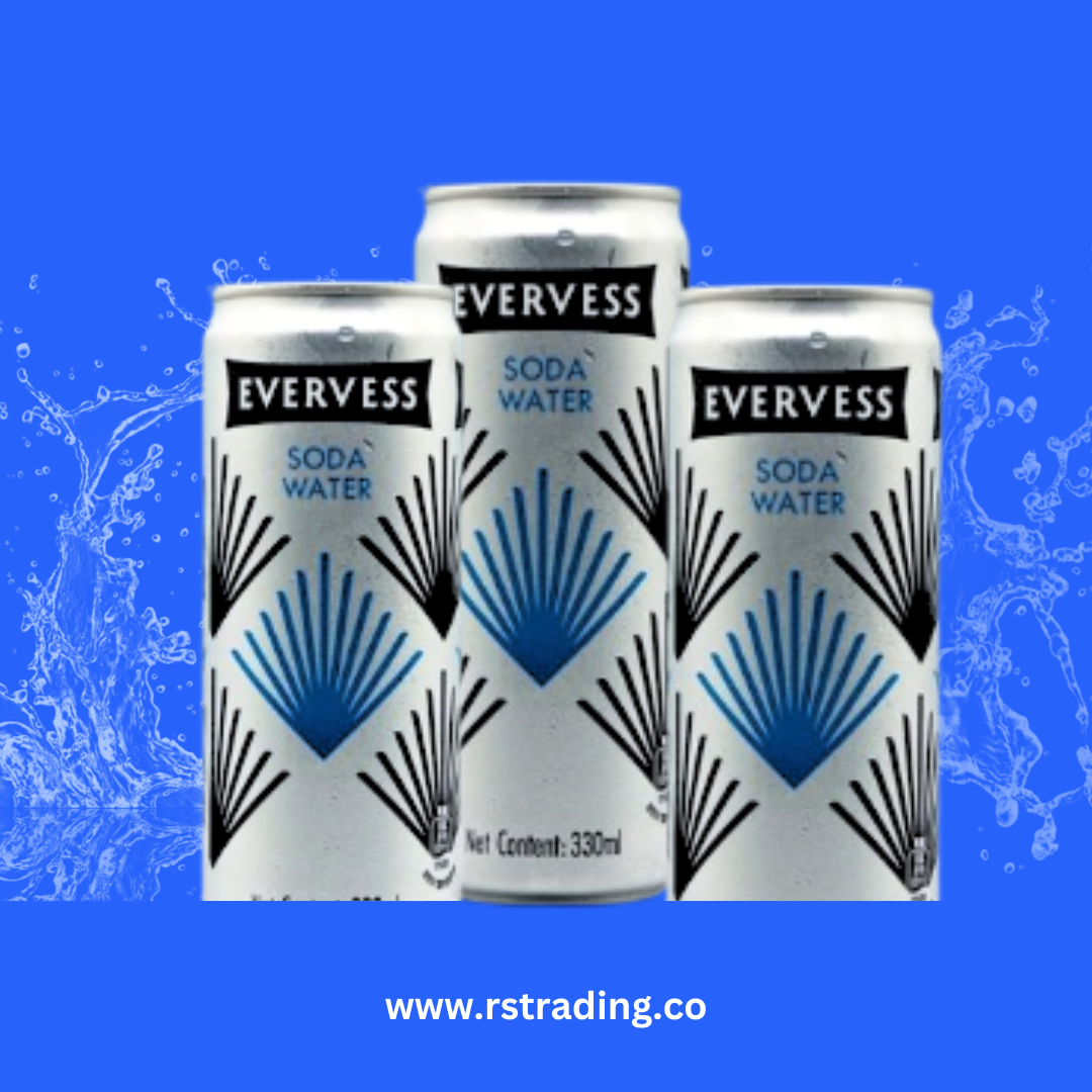 EVERVESS CLUB SODA 300ml X 24 Can in UAE,DUBAI