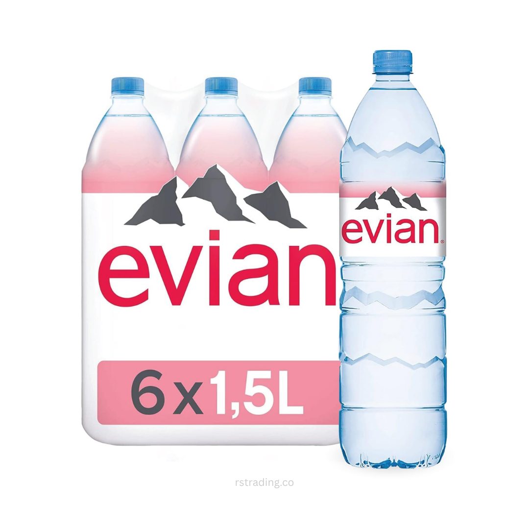 EVIAN NATURAL WATER 1.5LTR x 6 IN UAE | DUBAI | BUY ONLINE
