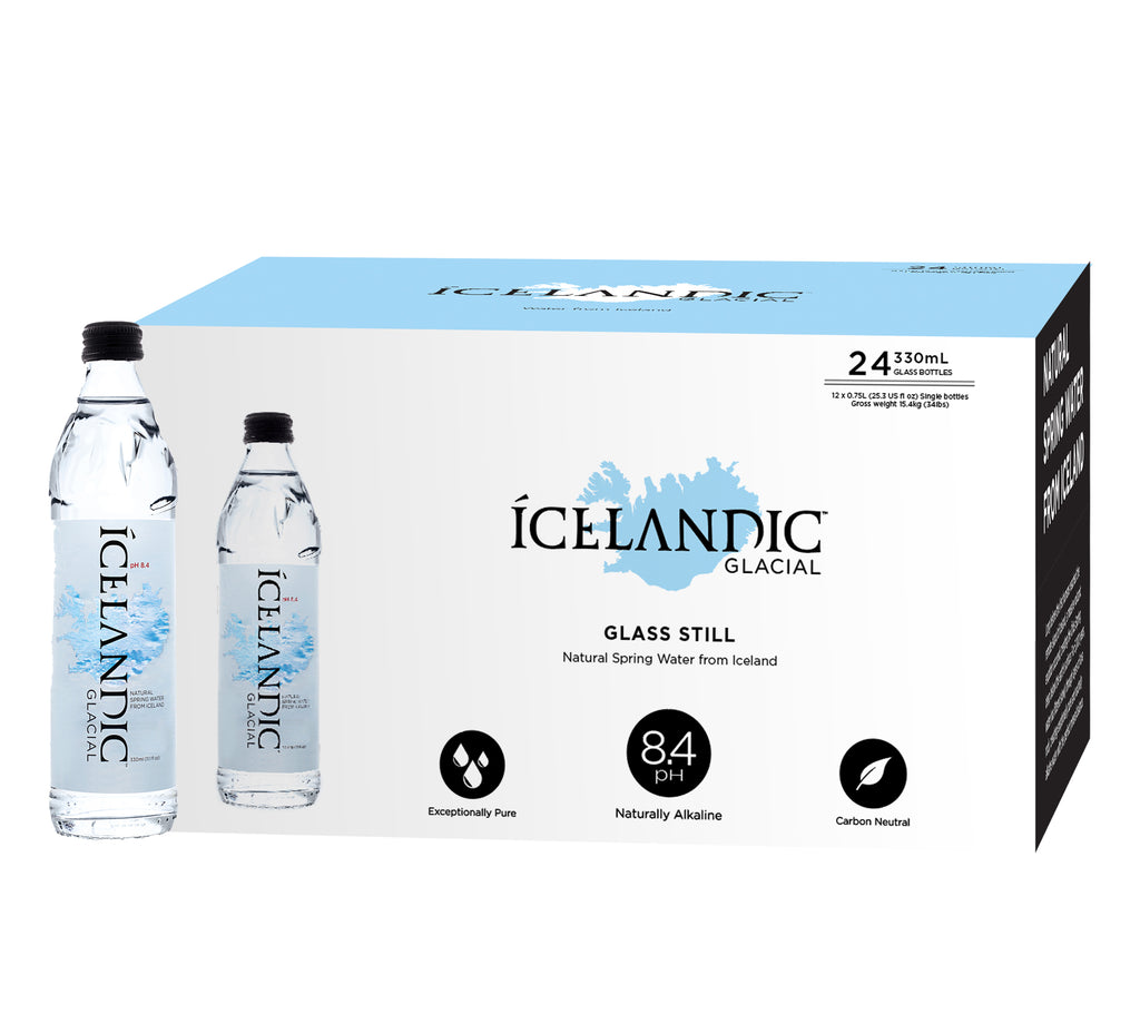 Icelandic Glacial Still Glass 330 ml x 24