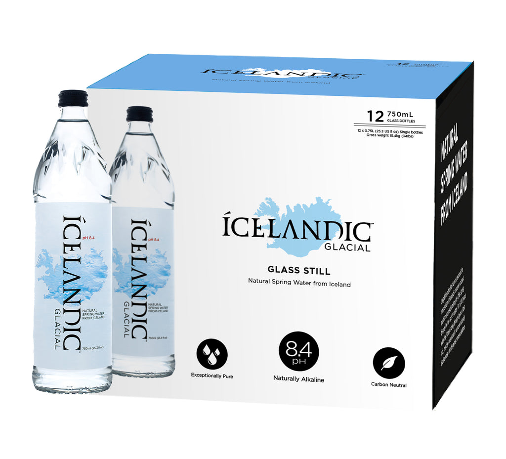 Icelandic Glacial Still Glass 750 ml x 12