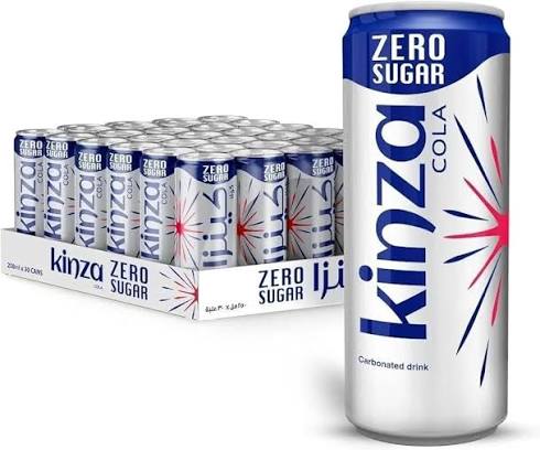 Kinza sugar free diet 250ml x 30