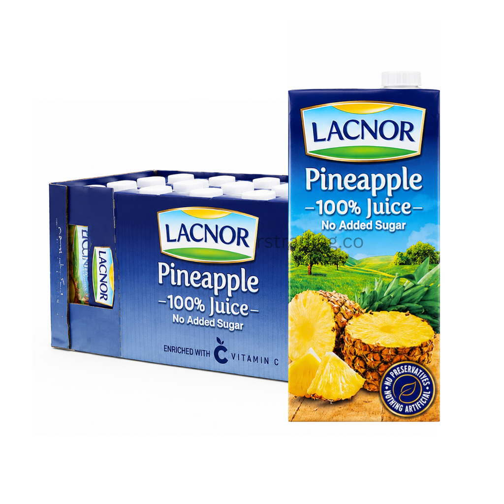 Lacnor Essentials Pineapple Juice 1x12