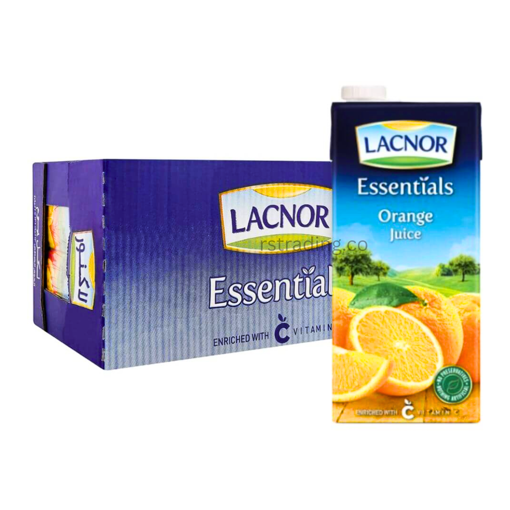 Lacnor Orange Juice 1ltrx12