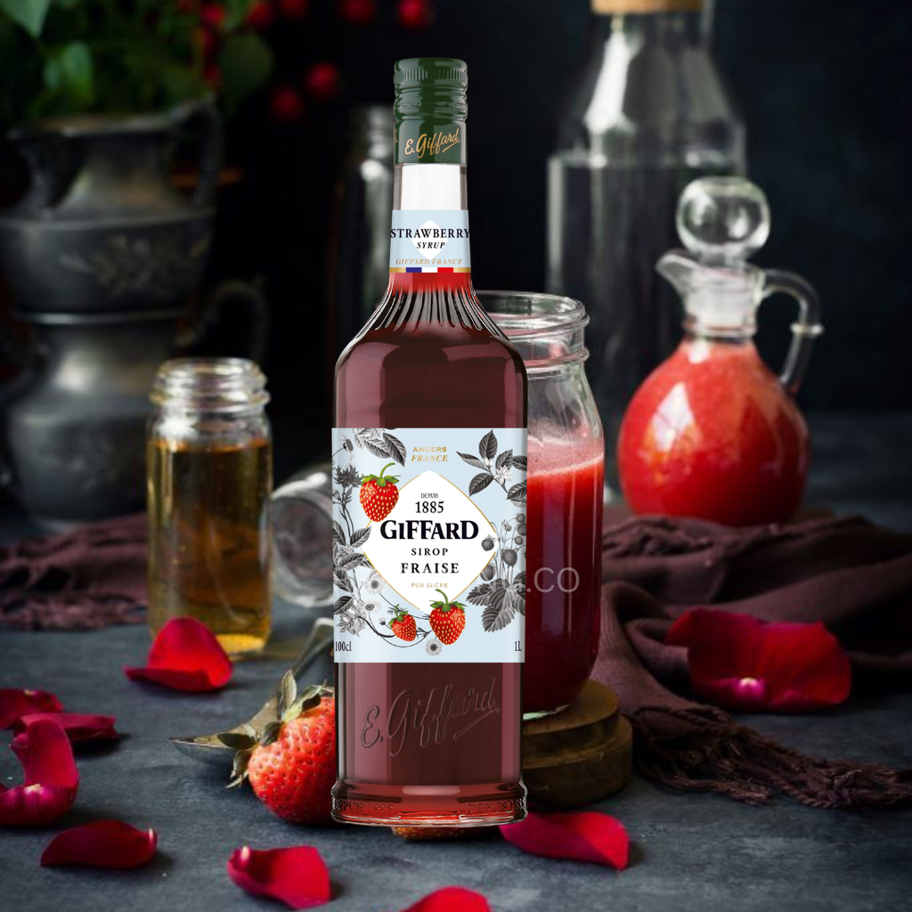 Giffard Strawberry Syrup 1L