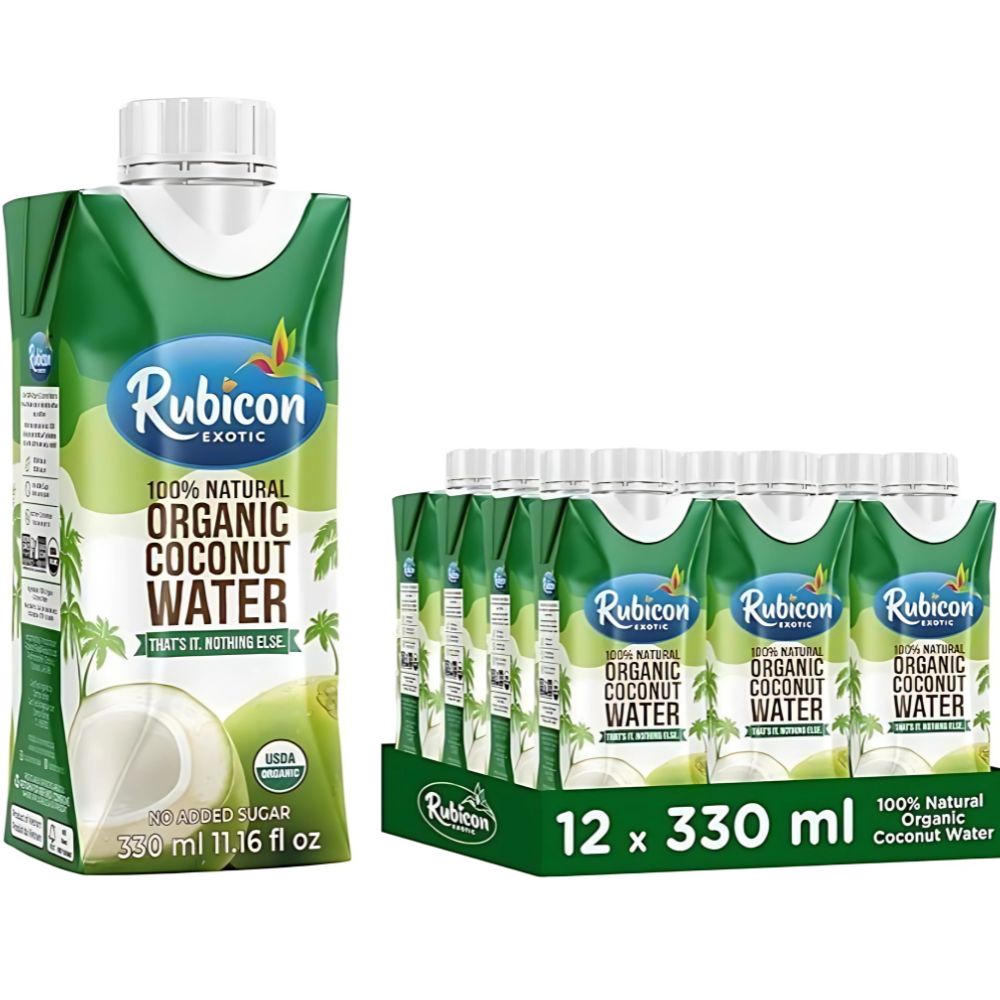 Rubicon Organic Coconut Water 330 mlx12