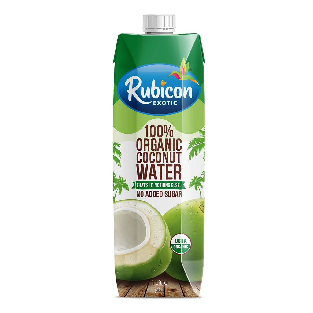 Rubicon Organic Coconut Water 1ltrx8
