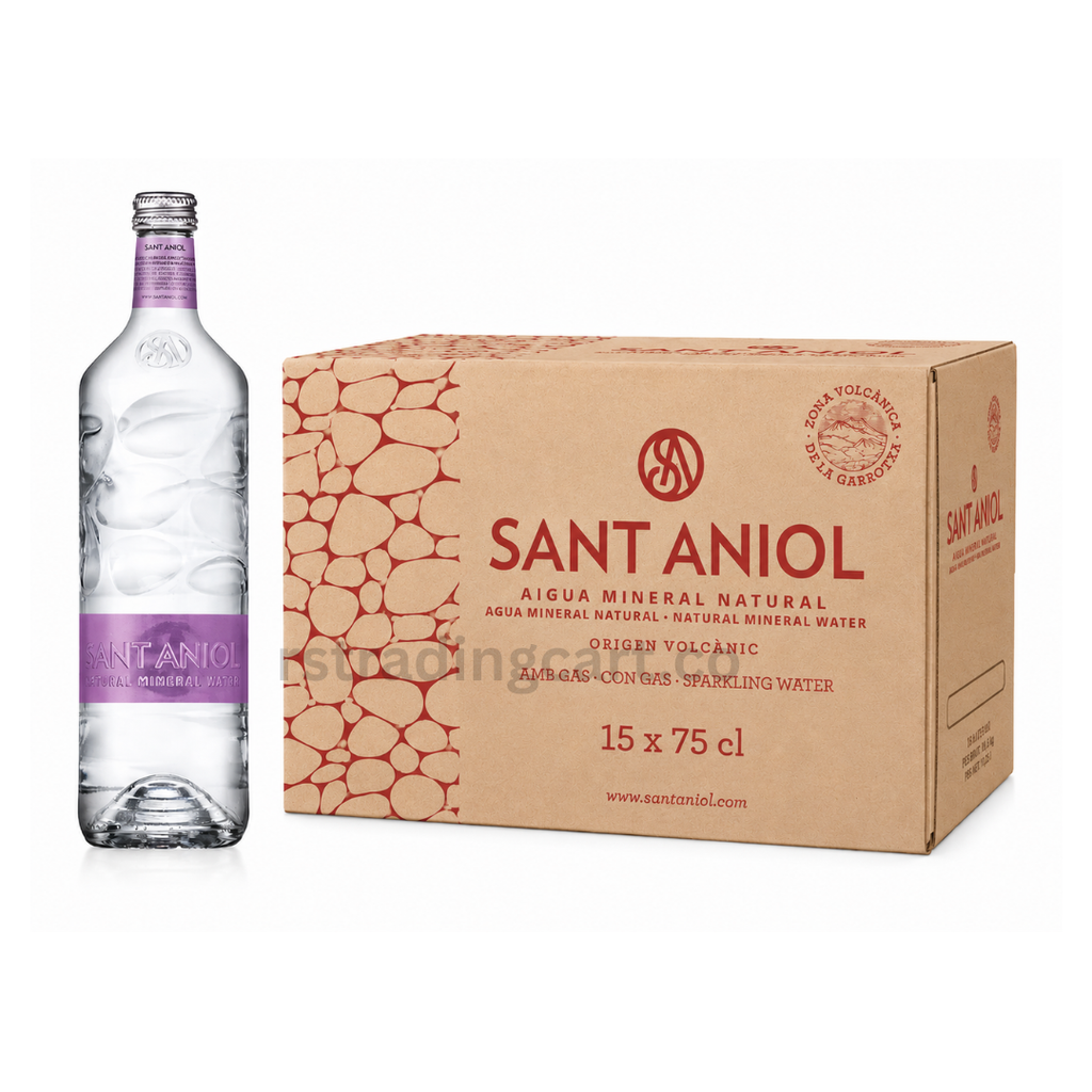 Sant Aniol Sparkling Natural Volcanic Mineral Water 750 ml 