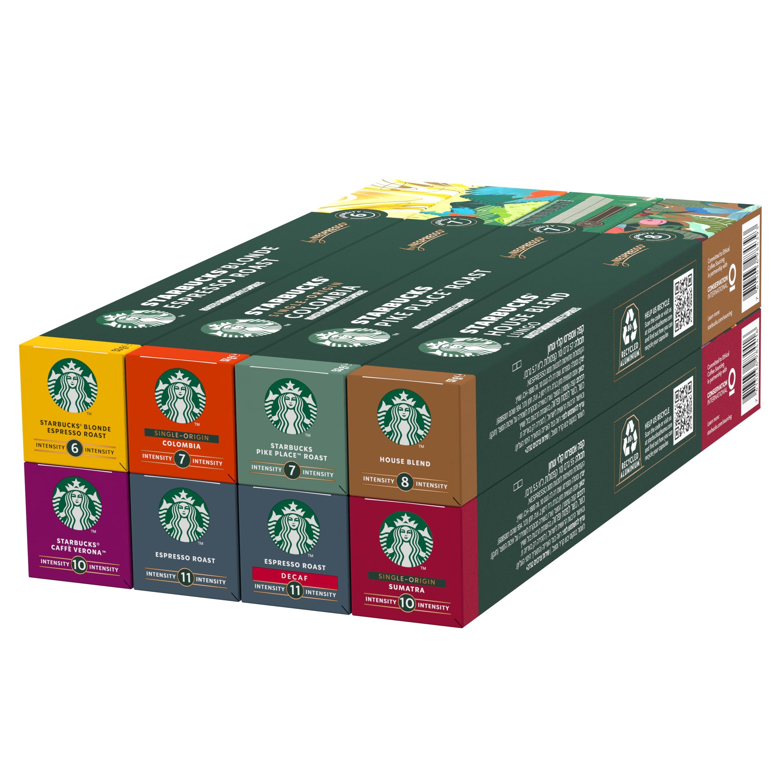 BUY STARBUCKS BY NESPRESSO COFFEE CAPSULES 12x10x57g – RS Trading Cart