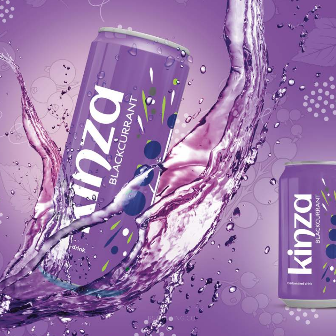 Kinza Blackcurrant 24 x 300 ml