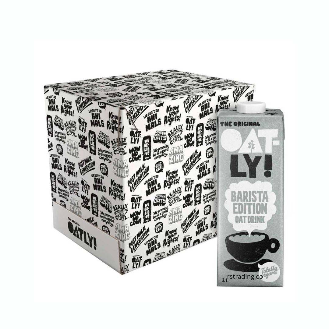 Oatly barista milk