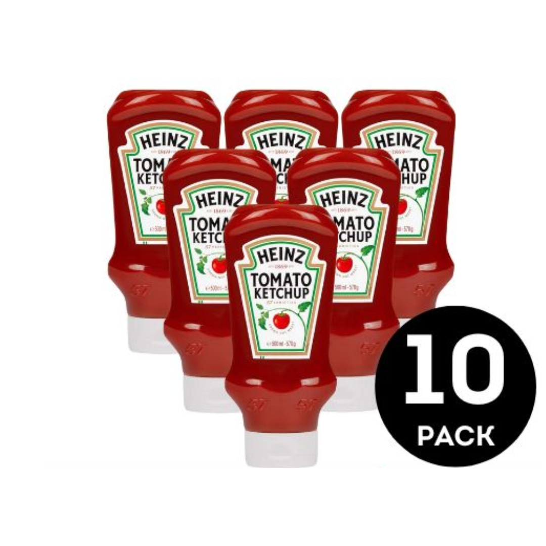 Heinz Tomato Ketchup Squishable 12x 570gm in dubai, best for barbeque, fries