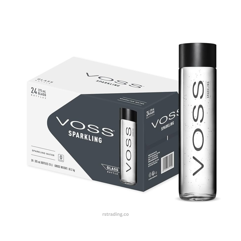 VOSS SPARKLING WATER 375ml x 24 GLASS