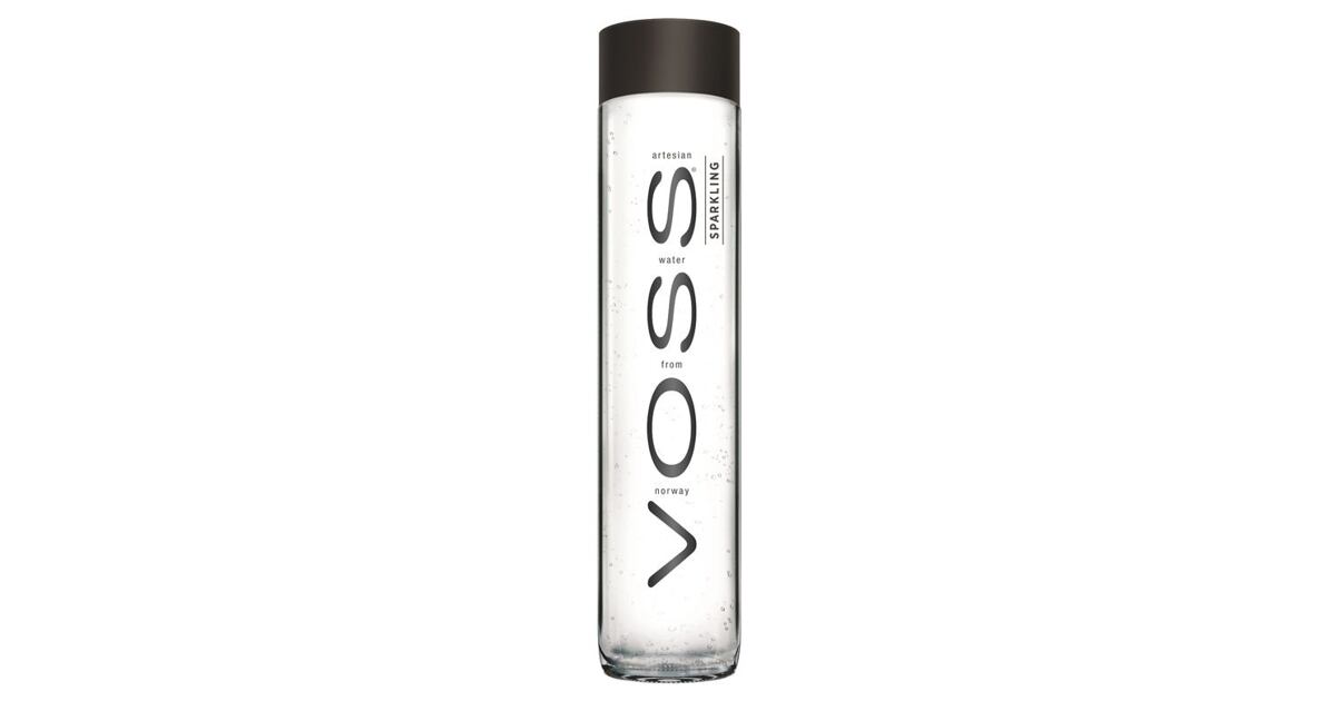 VOSS SPARKLING WATER 800ml x 12 GLASS