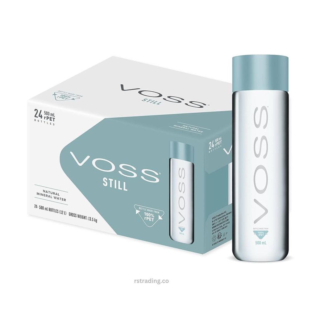 VOSS STILL WATER 500ml x 24 PET in UAE, DUBAI, ONLINE GROCERY STORE