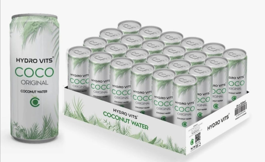 HYDRO VITS COCONUT WATER IN  320ML FOR RAMADAN ,IFTAR IN UAE, DUBAI TO STAY REFRESH DURING FASTING