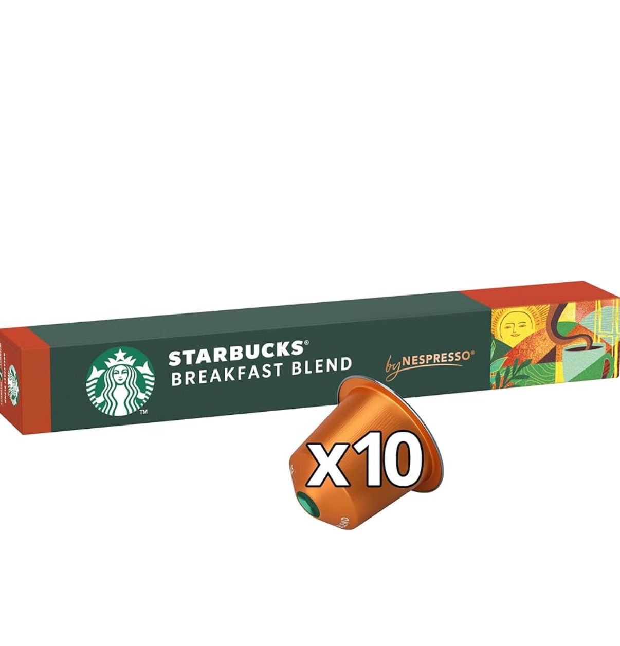 Starbucks Nespresso 10 Capsules-57g