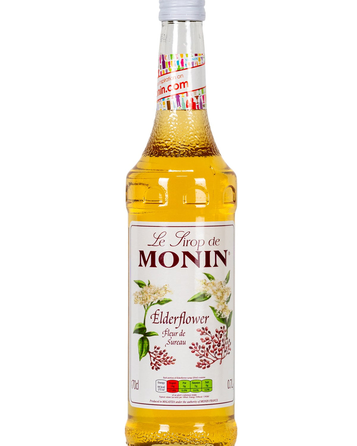 Buy Monin Elderflower Syrup 700ml for cafe,restaurant