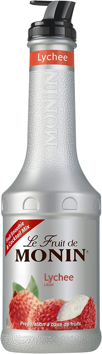 Buy Monin Lychee Fruit Puree fruit mix 1l- Dubai | UAE