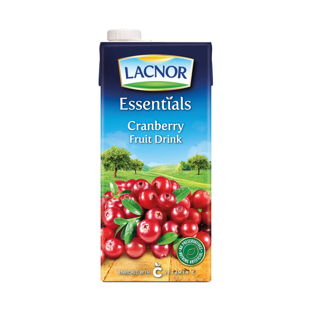Lacnor Cranberry juice 1L x 12