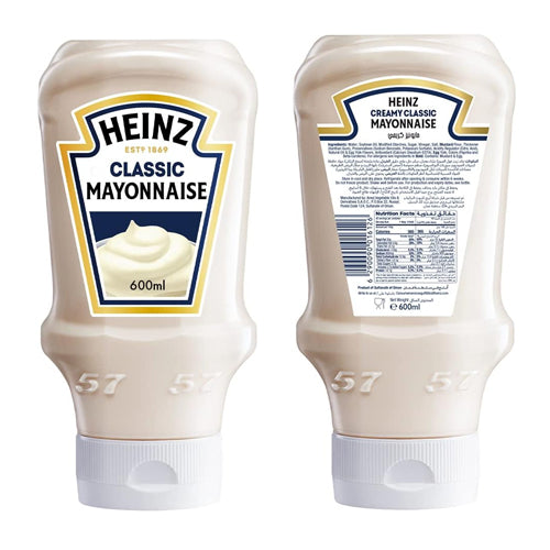 MAYONNAISE CREAMY CLASSIC HEINZ ( 12 X 400 ml )