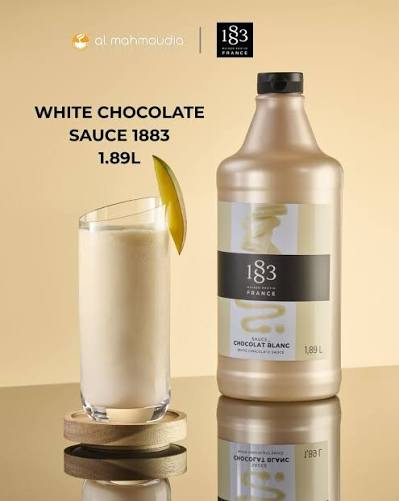 1883 White Chocolate Sauce 1.89L